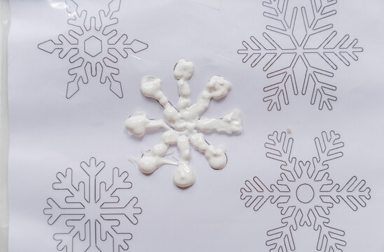 snowflake craft project