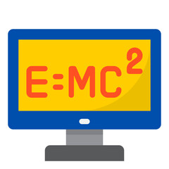 math flat style icon