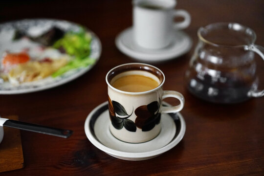 Closeup of home made delicious drinks, in a simple and comfortable home atmosphere