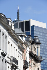 Fototapeta na wymiar immobilier building logement bureau affaire business Bruxelles architecture