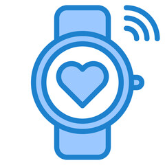 watch blue style icon