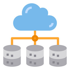 Cloud flat icon