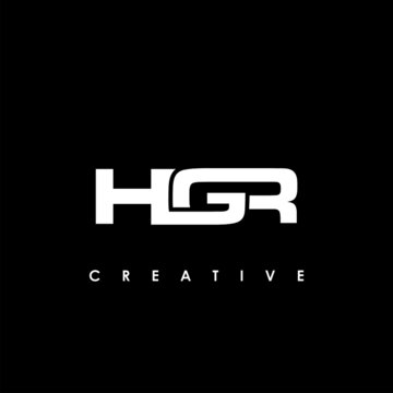 HGR Letter Initial Logo Design Template Vector Illustration