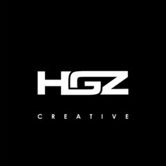 HGZ Letter Initial Logo Design Template Vector Illustration