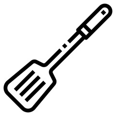 spatula line icon
