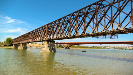 bridge over the river Sava