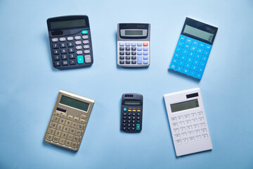 Different calculators. Business. Finance. Accounting