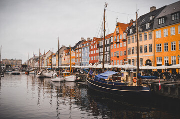 Fototapeta na wymiar city old town Copenhagen