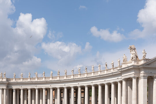 St. Peter's Square. Vatican City. Italy.