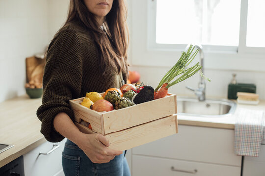 vegetables in the kitchen