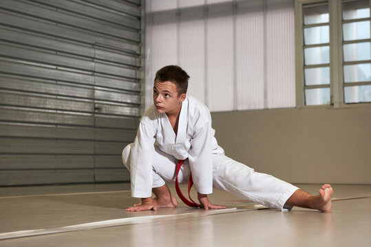 Taekwondo class