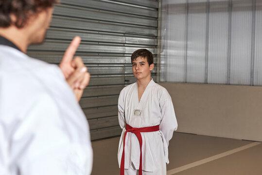 Taekwondo class