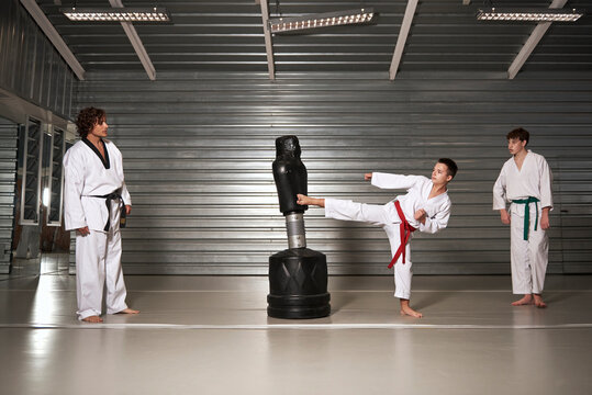 Taekwondo class