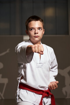 Taekwondo class