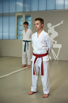 Taekwondo class