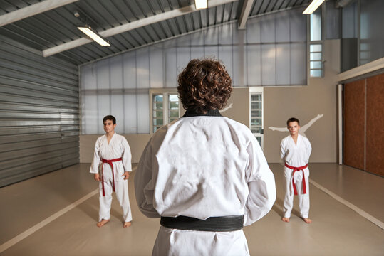 Taekwondo class