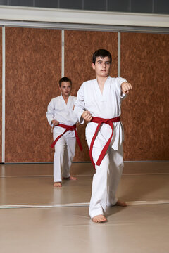 Taekwondo class