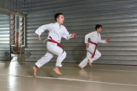Taekwondo class