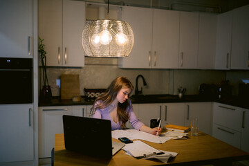 Freelancer working remotely 