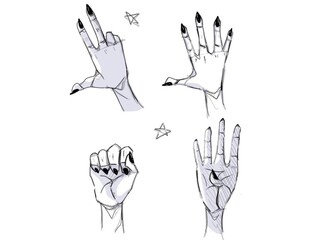 Fototapeta premium hands stickers