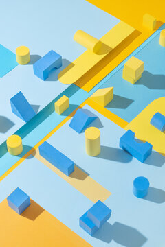 Colorful Abstract Geometrical Shapes/Backgrounds