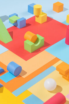 Colorful Abstract Geometrical Shapes/Backgrounds