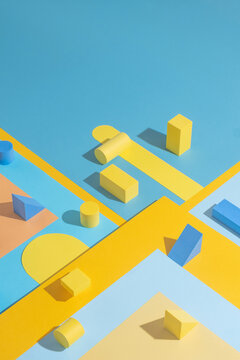 Colorful Abstract Geometrical Shapes/Backgrounds