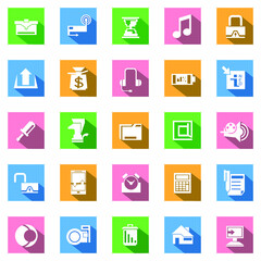 Design for business data visualization, cover layout and infographic