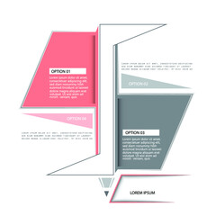 Design for business data visualization, cover layout and infographic