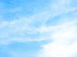 Obraz premium blue sky background with tiny clouds.use for background.