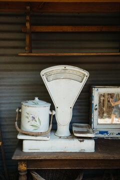 Old vintage scale