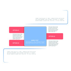 Infographic elements for annual reports