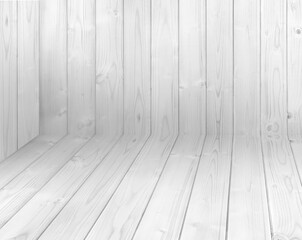 3D illustration.Vintage white and black wood texture background.Abstract wooden wall background. White surface for  show products