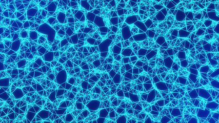 Internet connection. Technology graphic design. Big data visualization. 3D rendering.