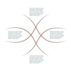 Infographic elements for annual reports