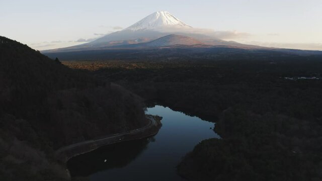 富士山 空撮 ドローン撮影 映画のようなシーン Mt.Fuji Droneshot 4K Cinematic