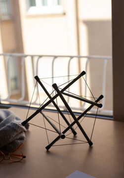 Tensegrity model for architecture