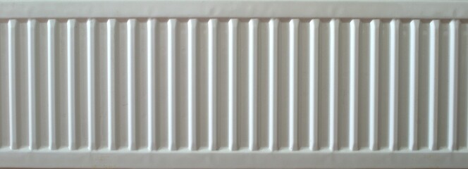 Texture panel white radiator for heating
