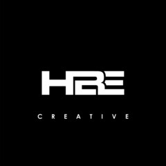 HBE Letter Initial Logo Design Template Vector Illustration