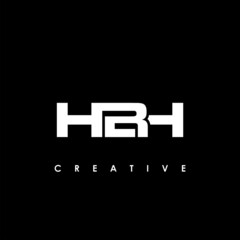 HBH Letter Initial Logo Design Template Vector Illustration