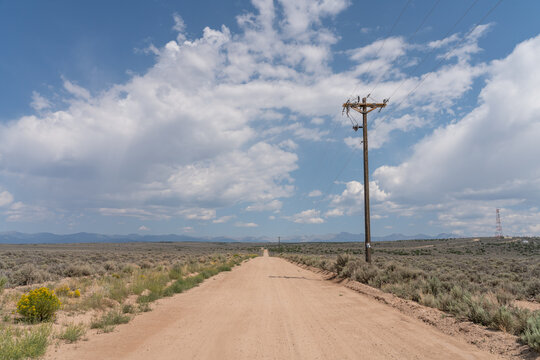A never ending dirt road
