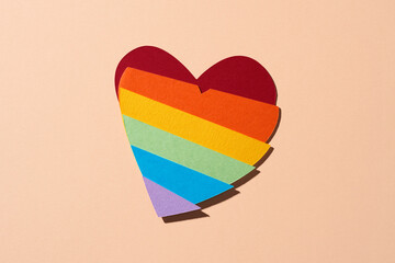 rainbow heart
