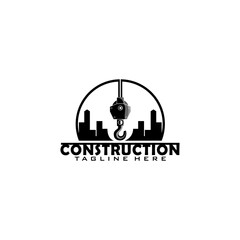Crane construction design logo inspiration