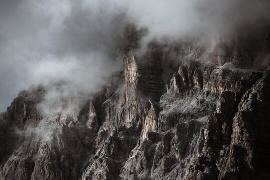Atmospheric Mountain Wall Structures 