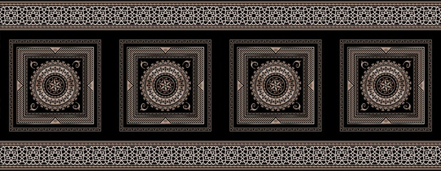 old antique pattern.Grunge oriental card and cover.	