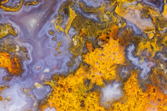 Moroccan Agate Closeup
