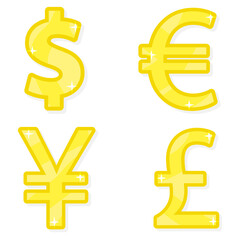World currency vector