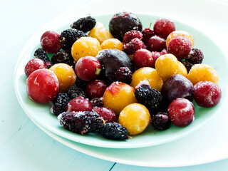 Fresh frozen berries