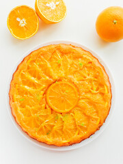 Orange upside down cake