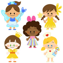 仮装をした世界の子供たち